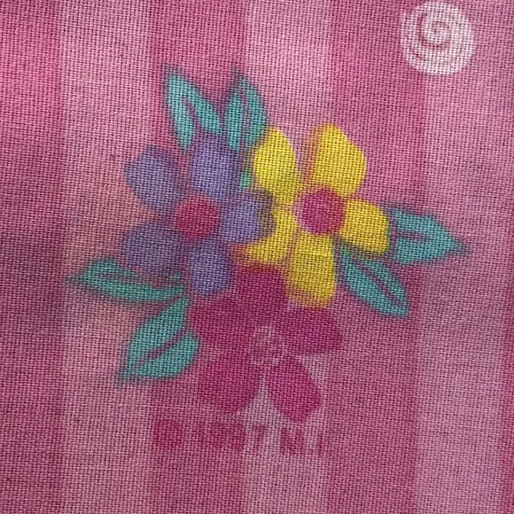 Vintage 90s Barbie Bedsheets Twin Set (Flat + Fitted) 1997 Sweet Dreams Ribbons - Picture 6 of 15